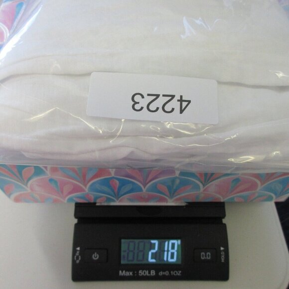 Pitusa Cami Beach Coverup Maxi Dress White Pima Cotton Modal Backless Summer 218 - Picture 10 of 10